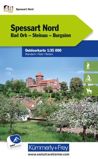 Abbildung von: Kümmerly+Frey Outdoorkarte Deutschland 49 Spessart Nord 1:35.000 - Hallwag Kümmerly+Frey