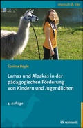 Cover: Lamas und Alpakas in der p&auml;dagogischen F&ouml;rderung von Kindern und Jugendlichen - Ernst Reinhardt Verlag