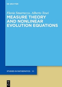 Abbildung von: Measure Theory and Nonlinear Evolution Equations - De Gruyter