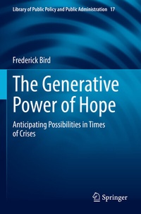 Enlarge image Cover: The Generative Power of Hope - Springer