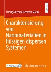 Abbildung von: Charakterisierung von Nanomaterialien in flüssigen dispersen Systemen - Springer Vieweg