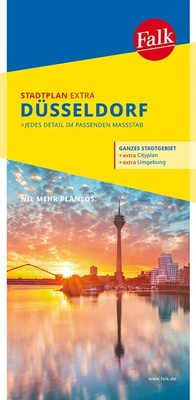 Abbildung von: Falk Stadtplan Extra Düsseldorf 1:20.000 - Falk ein Imprint von MAIRDUMONT