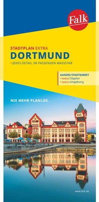 Abbildung von: Falk Stadtplan Extra Dortmund 1:22.000 - Falk ein Imprint von MAIRDUMONT