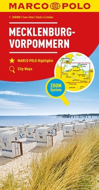 Abbildung von: MARCO POLO Regionalkarte Deutschland 02 Mecklenburg-Vorpommern 1:200.000 - MARCO POLO ein Imprint von MAIRDUMONT