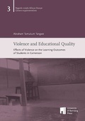 Cover: Violence and educational quality - University of Bamberg Press