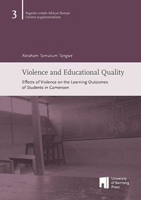 Enlarge image Cover: Violence and educational quality - University of Bamberg Press