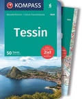 Cover: KOMPASS Wanderf&uuml;hrer Tessin, 50 Touren mit Extra-Tourenkarte - KOMPASS-Karten