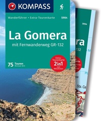 Abbildung von: KOMPASS Wanderführer La Gomera, 75 Touren mit Extra-Tourenkarte - KOMPASS-Karten