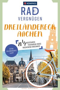 Abbildung von: KOMPASS Radvergnügen Dreiländereck Aachen - KOMPASS-Karten
