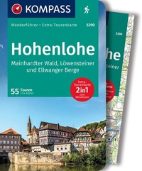Abbildung von: KOMPASS Wanderführer Hohenlohe, Mainhardter Wald, Löwensteiner und Ellwanger Berge, 55 Touren mit Extra-Tourenkarte - KOMPASS-Karten