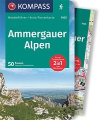 Abbildung von: KOMPASS Wanderführer Ammergauer Alpen, 50 Touren mit Extra-Tourenkarte - KOMPASS-Karten