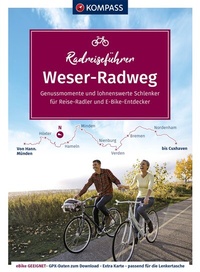 Abbildung von: KOMPASS Radreiseführer Weser-Radweg - KOMPASS-Karten