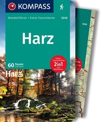 Abbildung von: KOMPASS Wanderführer Harz, 60 Touren - KOMPASS-Karten