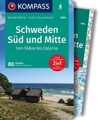 Abbildung von: KOMPASS Wanderführer Schweden Süd und Mitte, Von Skåne bis Dalarna, 80 Touren mit Extra-Tourenkarte - KOMPASS-Karten