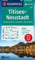 Abbildung von: KOMPASS Wanderkarte 893 Titisee-Neustadt 1:25.000 - KOMPASS-Karten