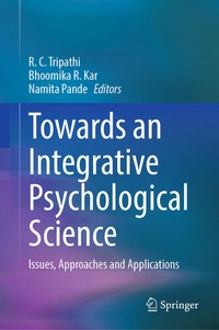 Enlarge image Cover: Towards an Integrative Psychological Science - Springer