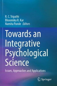 Enlarge image Cover: Towards an Integrative Psychological Science - Springer