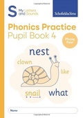 Cover: My Letters and Sounds Phonics Practice Pupil Book 4 - Schofield & Sims Ltd