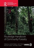 Cover: Routledge Handbook of Community Forestry - Routledge