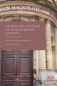 Abbildung von: Access to Justice in Magistrates' Courts - Hart Publishing