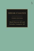 Bild: Break Clauses - Hart Publishing