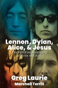 Cover: Lennon, Dylan, Alice, and Jesus - Simon + Schuster LLC