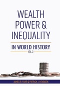 Cover: Wealth, Power and Inequality in World History - Cognella, Inc