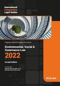 Abbildung von: International Comparative Legal Guides - Environmental, Social & Governance Law 2022 2022 - Global Legal Group Ltd