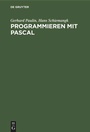 Cover: Programmieren mit PASCAL - De Gruyter