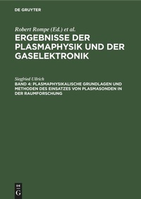 Abbildung von: Plasmaphysikalische Grundlagen Und Methoden Des Einsatzes Von Plasmasonden in Der Raumforschung - Mercury Learning and Information