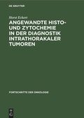 Cover: Angewandte Histo- und Zytochemie in der Diagnostik intrathorakaler Tumoren - De Gruyter