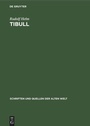 Cover: Tibull - De Gruyter