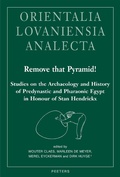 Cover: Remove that Pyramid! - Peeters Publishers