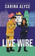 Cover: Live Wire: A Firefighter Romance (MetroGen After Hours, #10) - Carina Alyce