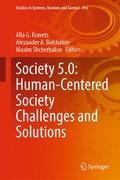 Cover: Society 5.0: Human-Centered Society Challenges and Solutions - Springer