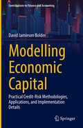 Cover: Modelling Economic Capital - Springer