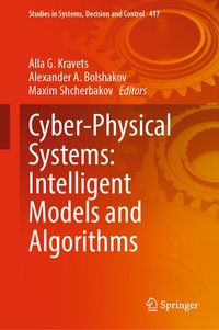 Enlarge image Cover: Cyber-Physical Systems: Intelligent Models and Algorithms - Springer