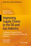 Cover: Improving Supply Chains in the Oil and Gas Industry - Springer