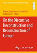 Cover: On the Discursive Deconstruction and Reconstruction of Europe - J.B. Metzler