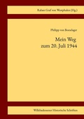 Cover: Mein Weg zum 20. Juli 1944 - BoD - Books on Demand
