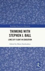 Cover: Thinking with Stephen J. Ball - Routledge