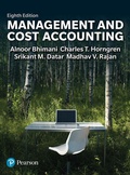 Cover: Management and Cost Accounting - Pearson Education Limited