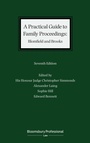 Cover: A Practical Guide to Family Proceedings: Blomfield and Brooks - Bloomsbury Professional