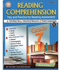 Enlarge image Cover: Reading Comprehension, Grade 7 - Mark Twain Media