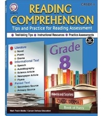 Enlarge image Cover: Reading Comprehension, Grade 8 - Mark Twain Media