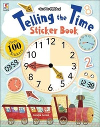 Enlarge image Cover: Telling The Time Sticker Book - Book House