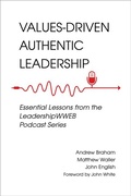 Cover: Values-Driven Authentic Leadership - Epic Books