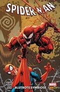 Cover: SPIDER-MAN NEUSTART PAPERBACK 6 - Blutrote Symbiose - Marvel bei Panini Comics