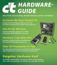 Abbildung von: c't Hardware-Guide 2022 - Heise Medien