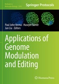 Cover: Applications of Genome Modulation and Editing - Humana